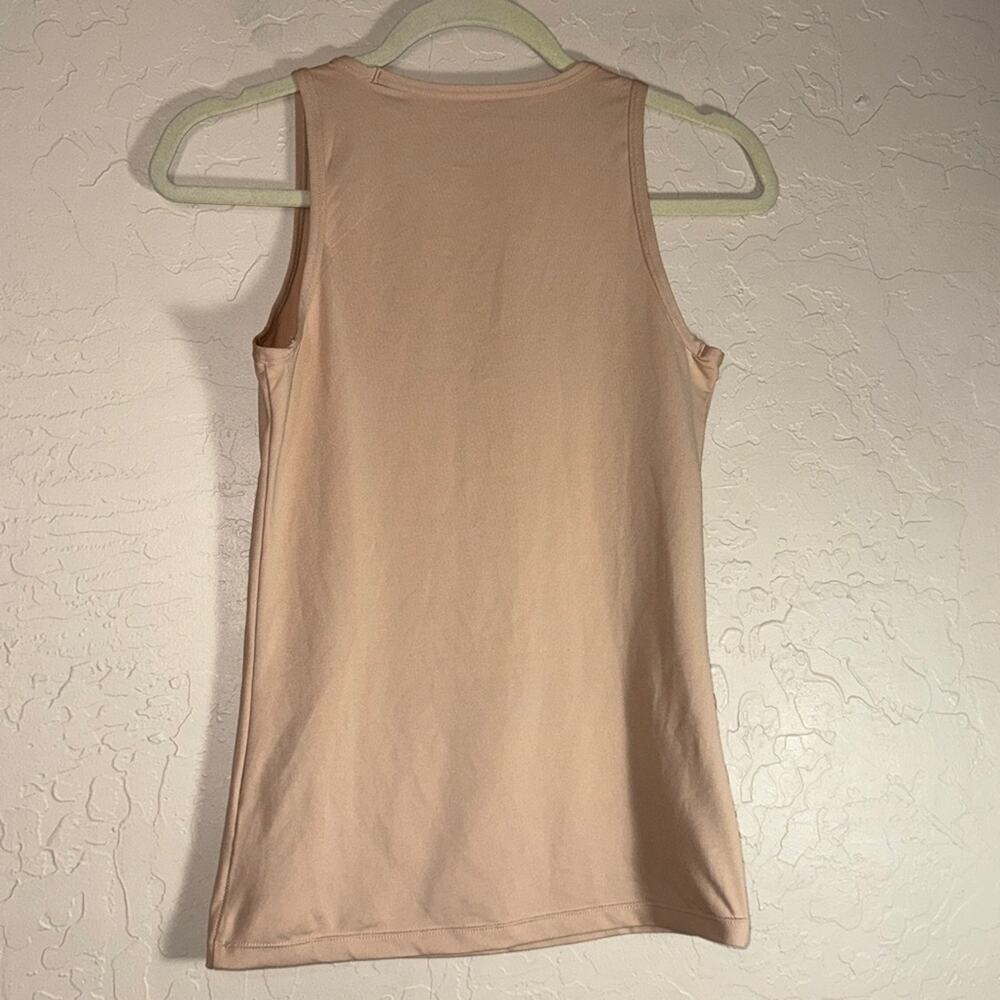 Tommie Copper women's infrared compression support tank top in a nude color - Picture 5 of 5